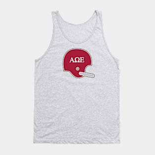 Alabama Alpha Omega Epsilon Retro Helmet Tank Top